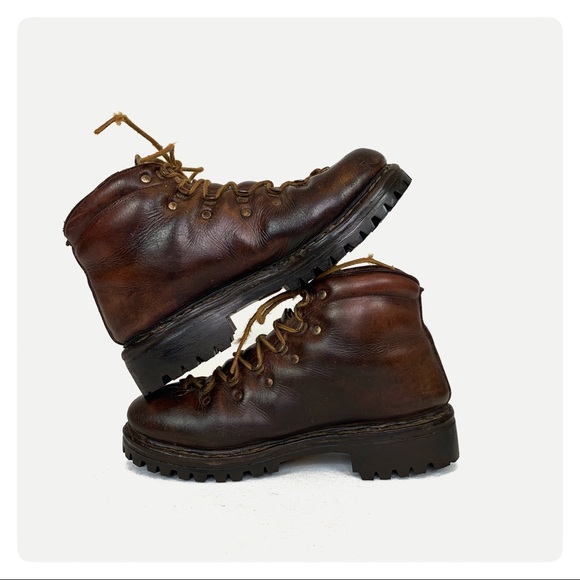 MUNARI VINTAGE Men’s Size 8 Hiking Boots 219RE